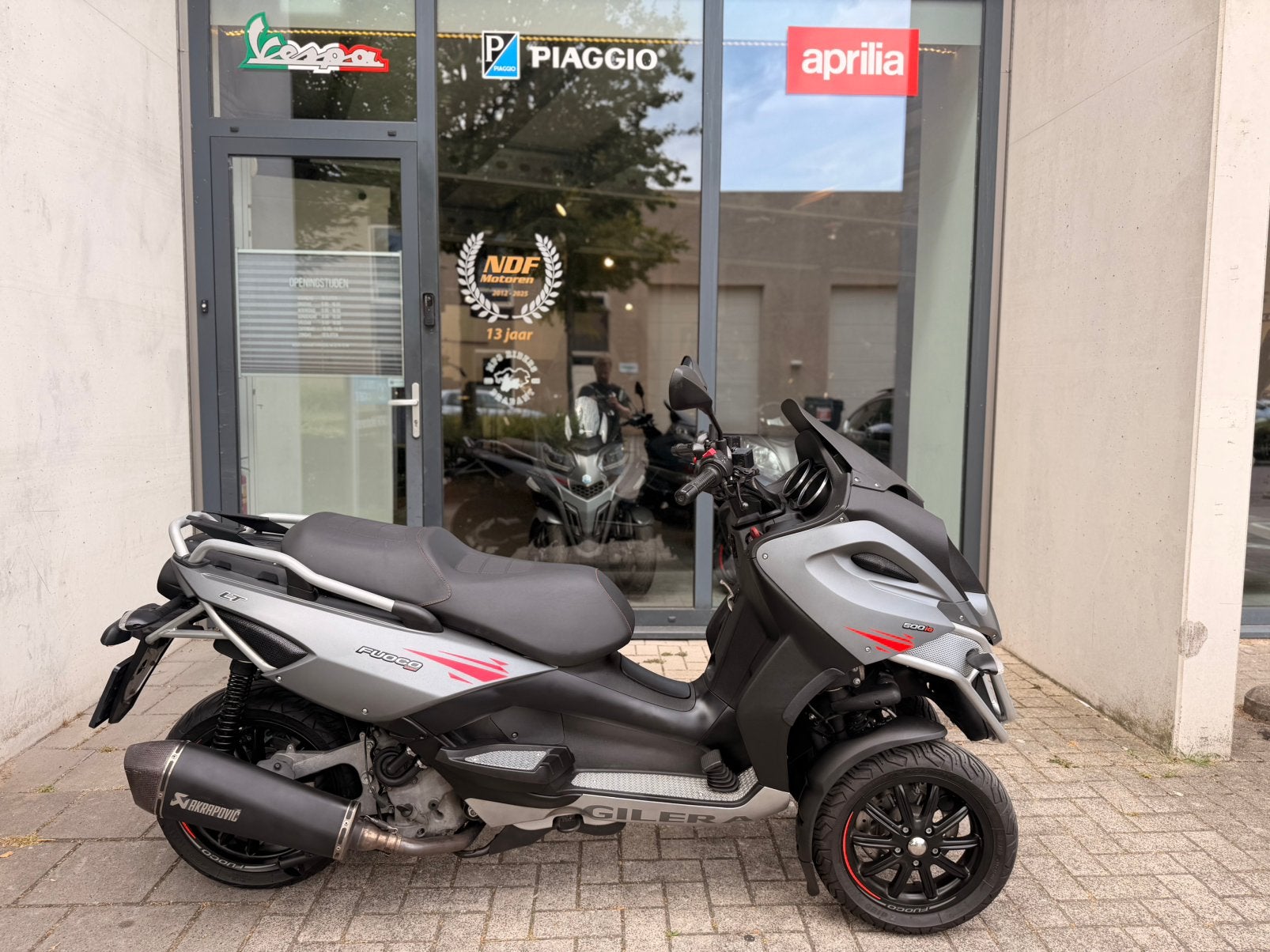 Gilera fuoco 500cc autorijbewijs!, Motoren, Particulier, Scooter