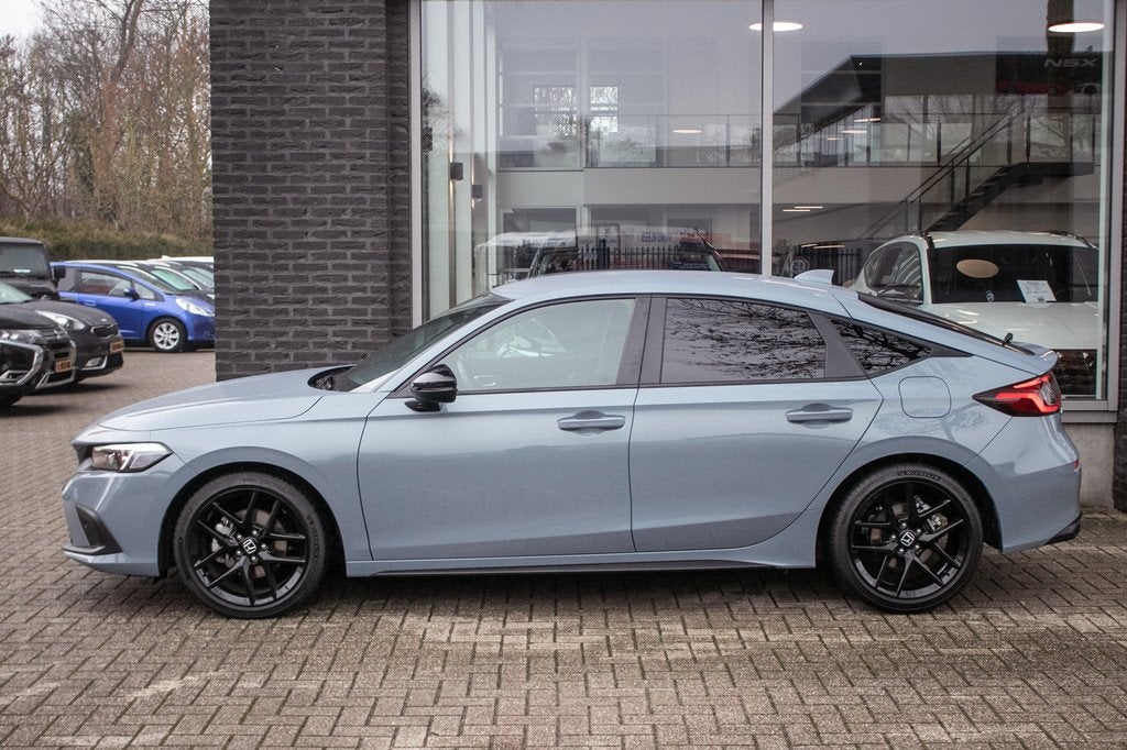 Honda Civic 2.0 e:HEV Sport | Honda Sensing | Apple cp/Andro, Auto's, Honda, Automatische klimaatregeling, Stof, Gebruikt, 4 cilinders