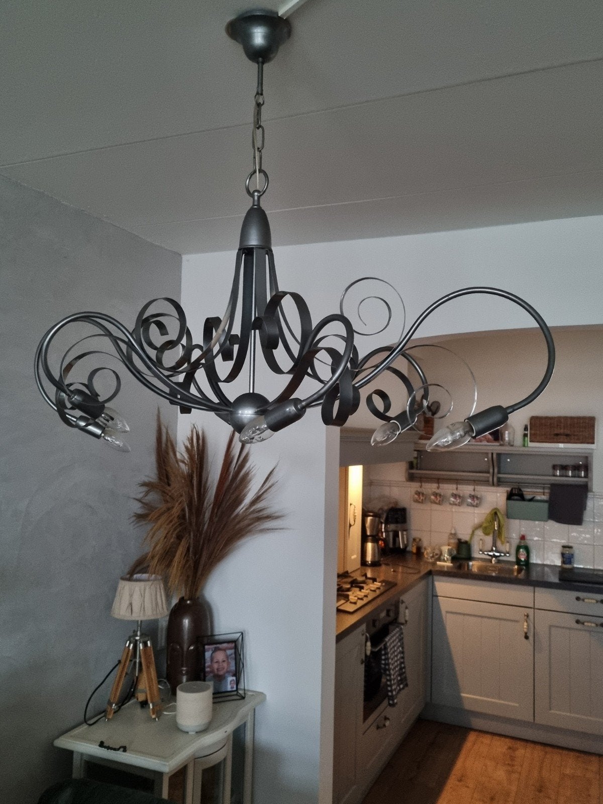tk hanglamp, Ophalen