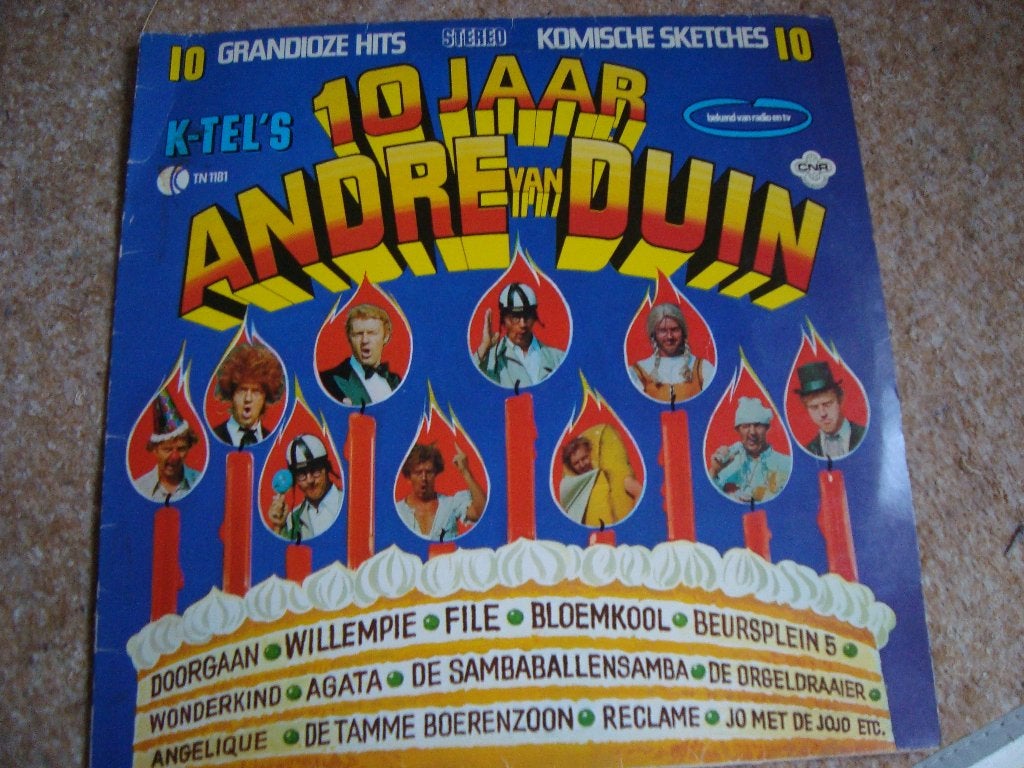 Andre van duin lp s per stuk te koop, Ophalen of Verzenden, Zo goed als nieuw, 12 inch, Levenslied of Smartlap