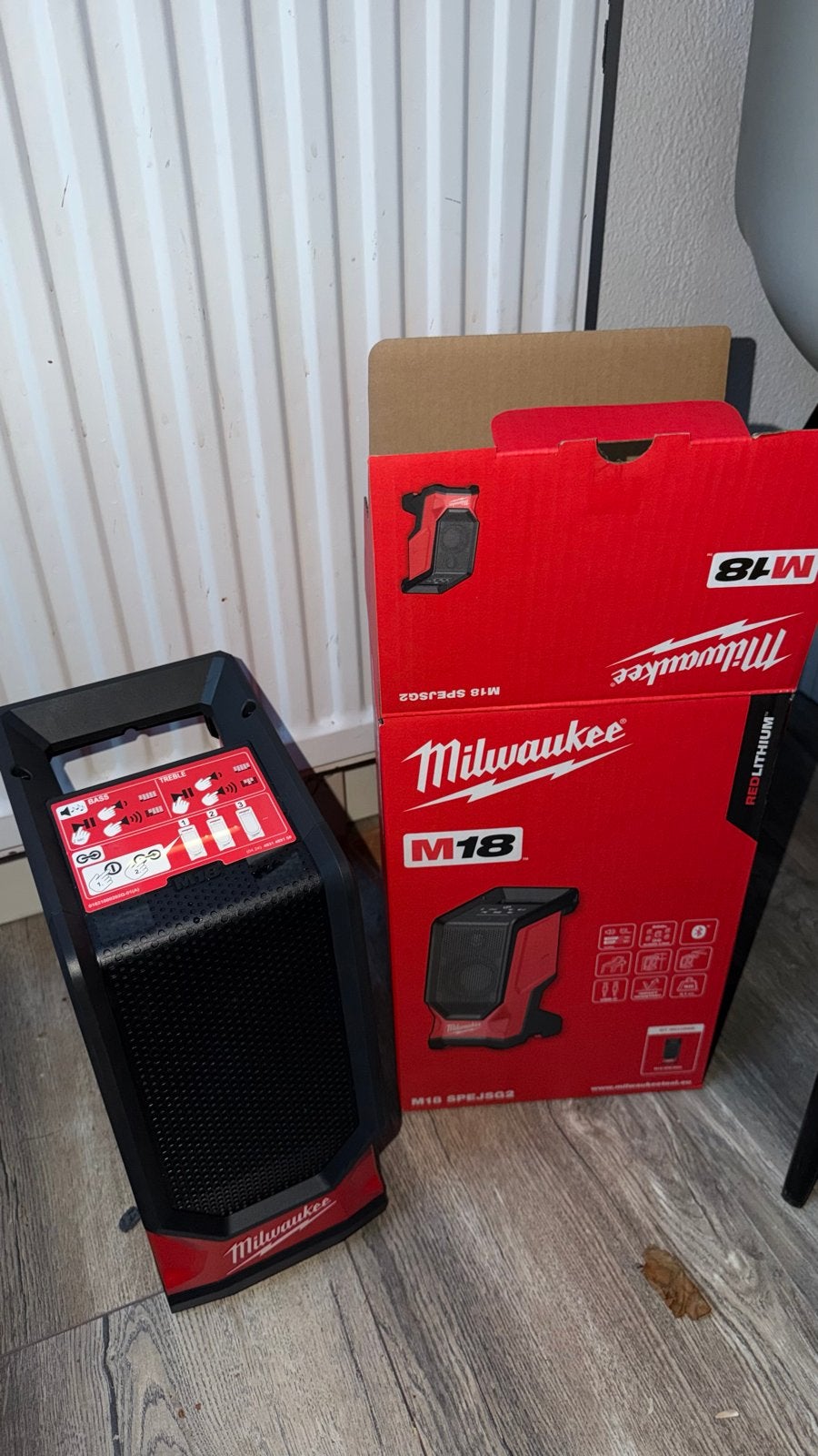 Milwaukee M18 Radio/Speaker - Nieuw (Zonder batterij)