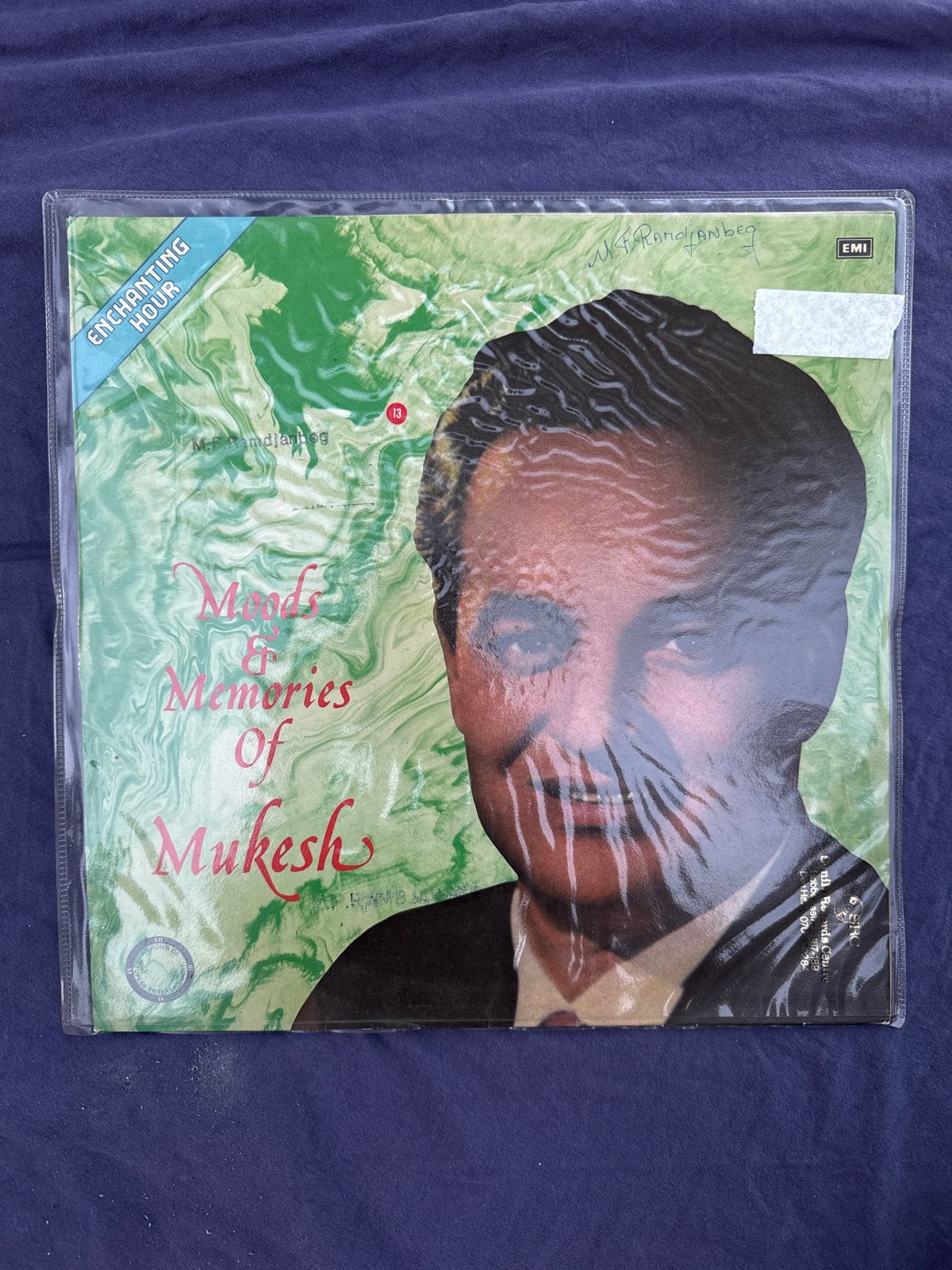 LP plaat - Moods & Memories Of Mukesh - Indiase muziek, Ophalen, LP, Gebruikt, Overige genres