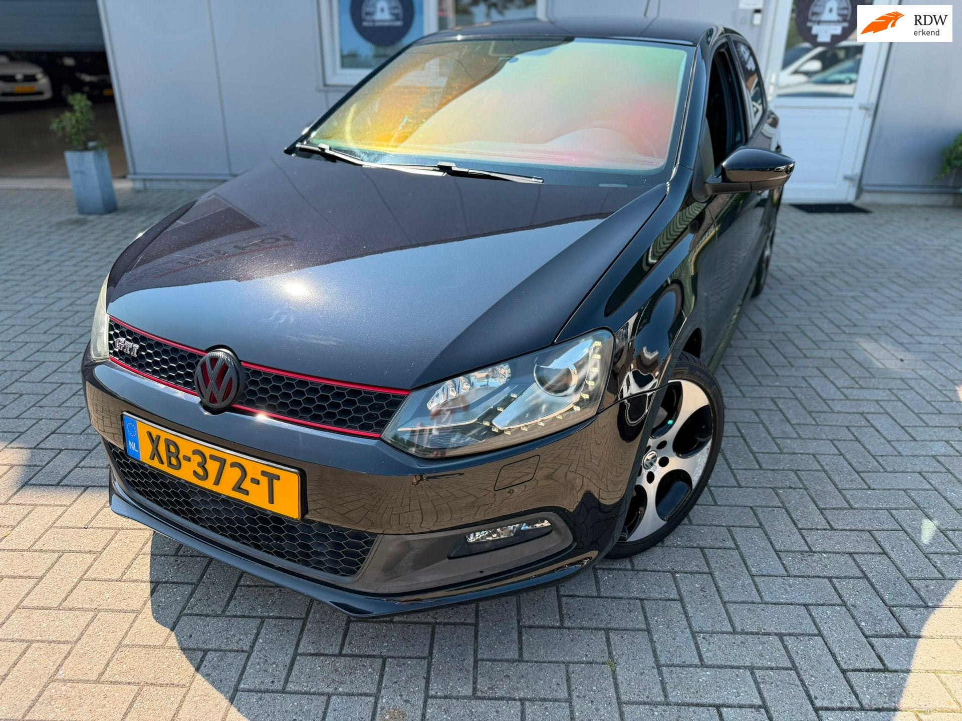 Volkswagen Polo 1.4 TSI GTI, Euro 5, 4 cilinders, Zwart, 630 kg