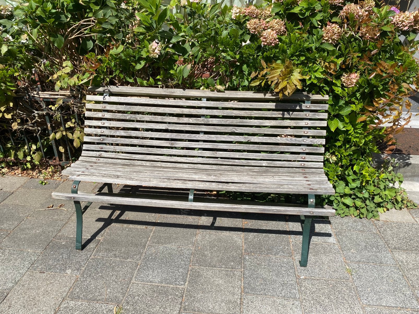 Tuinbankje  (opknapper), Ophalen, Gebruikt, Hout
