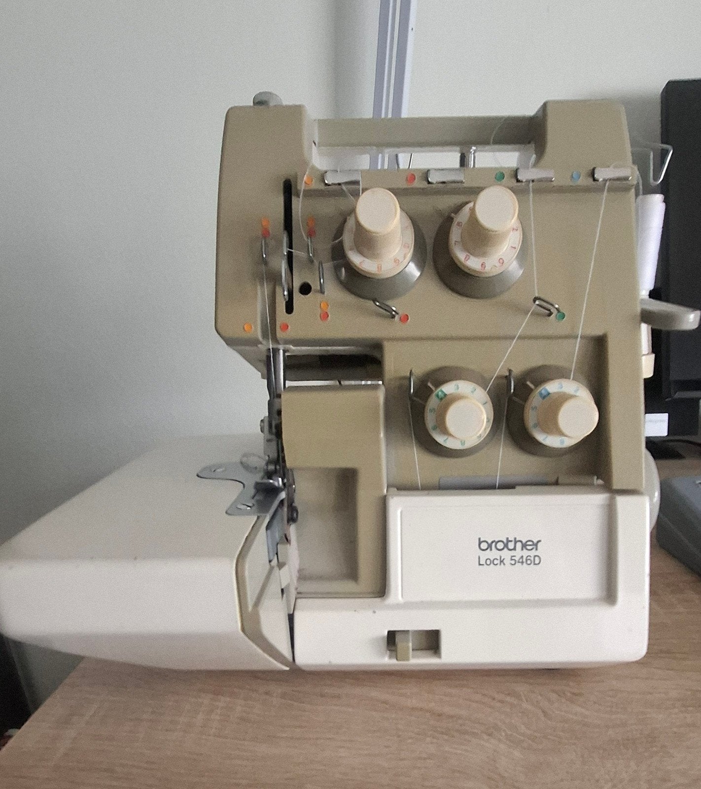 Brother Lock 546D Lockmachine - Goede staat, Ophalen of Verzenden, Gebruikt, Lockmachine, Brother