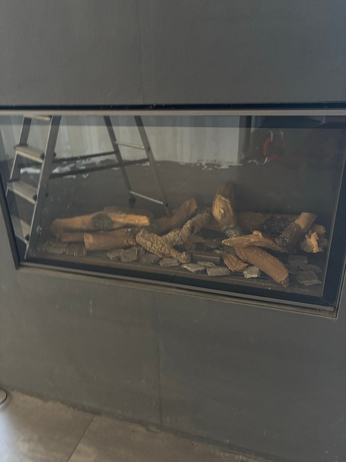 Bellfires Gaskachel - Goede staat, 40x80 cm, Ophalen, Gebruikt, Inbouwhaard, Gashaard