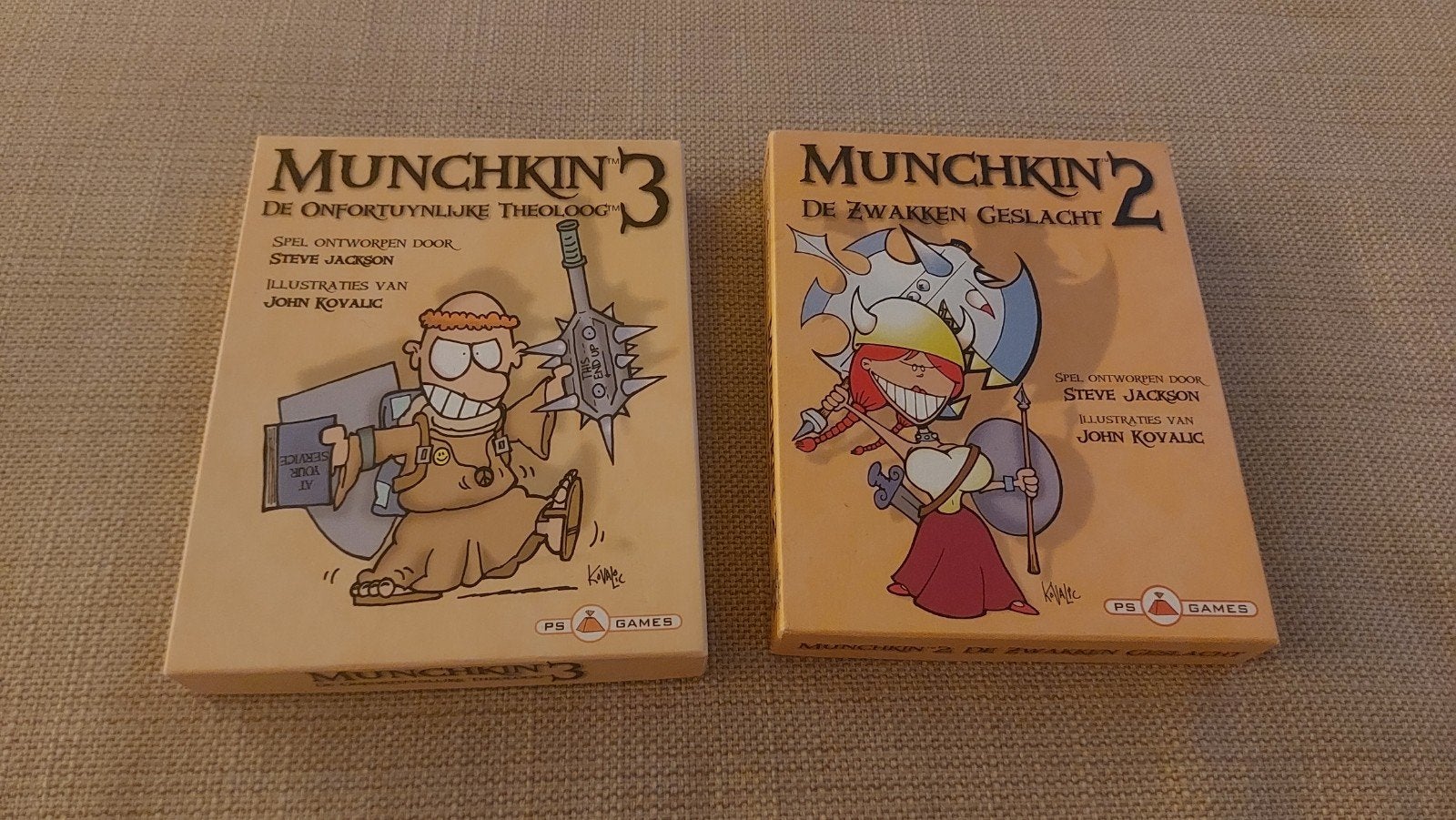 Munchkin 2 en 3, Ophalen of Verzenden, Nieuw