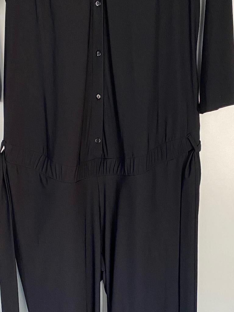 K67 Noppies: zwangerschaps-jumpsuit M=38/40 zwart travelstof, Kleding | Dames, Positiekleding, Maat 38/40 (M), Zwart, Ophalen of Verzenden