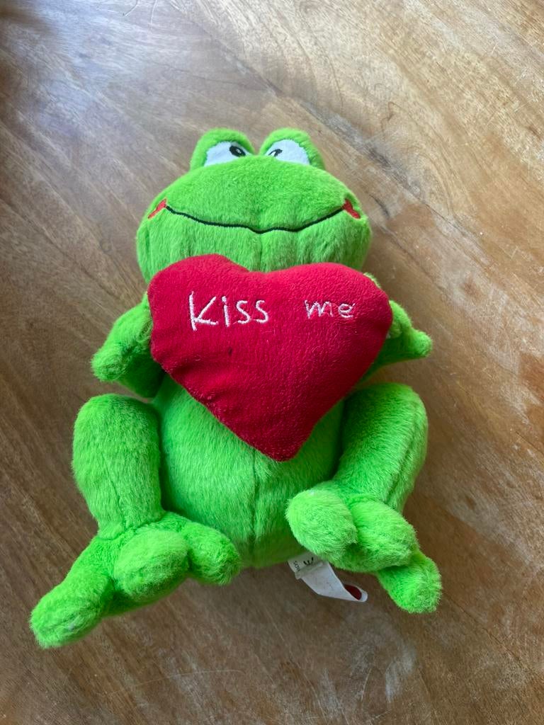 Kikker knuffel, Ophalen of Verzenden, Nieuw, Groen, Kikker