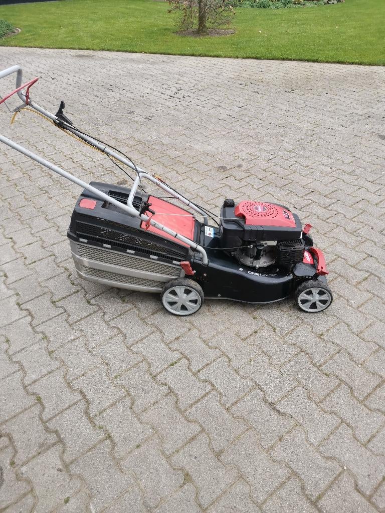 Grasmaaier, Ophalen, Cirkelmaaier, Gebruikt, Opvangbak
