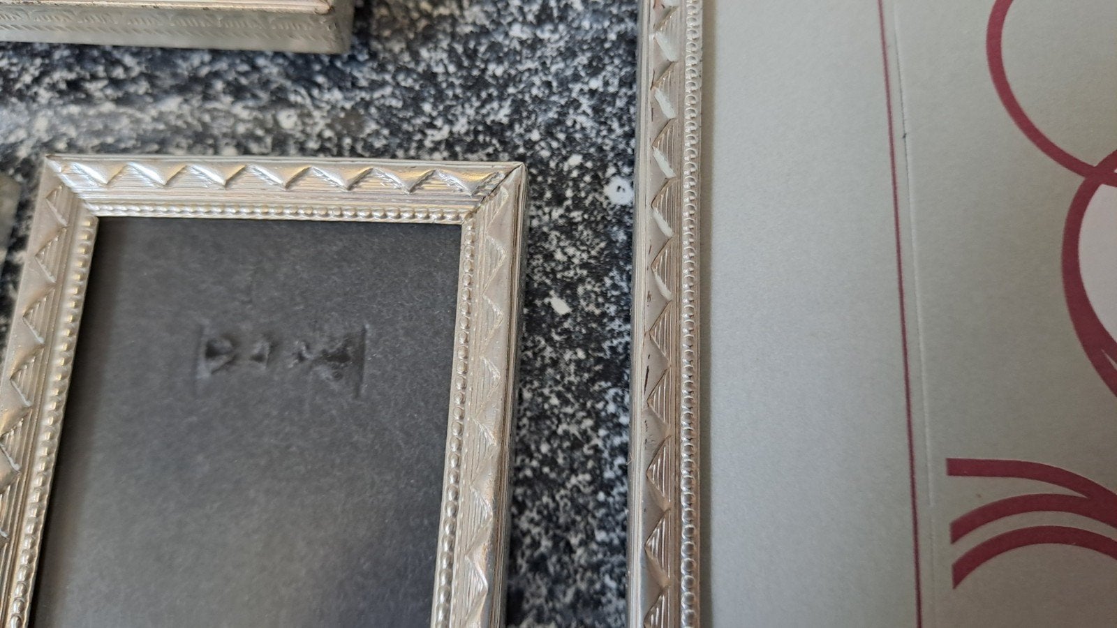 Set van 12 Vintage Verzilverde Fotolijstjes - Diverse Maten, Zilver, Zilver, Sierrand, Onbekend