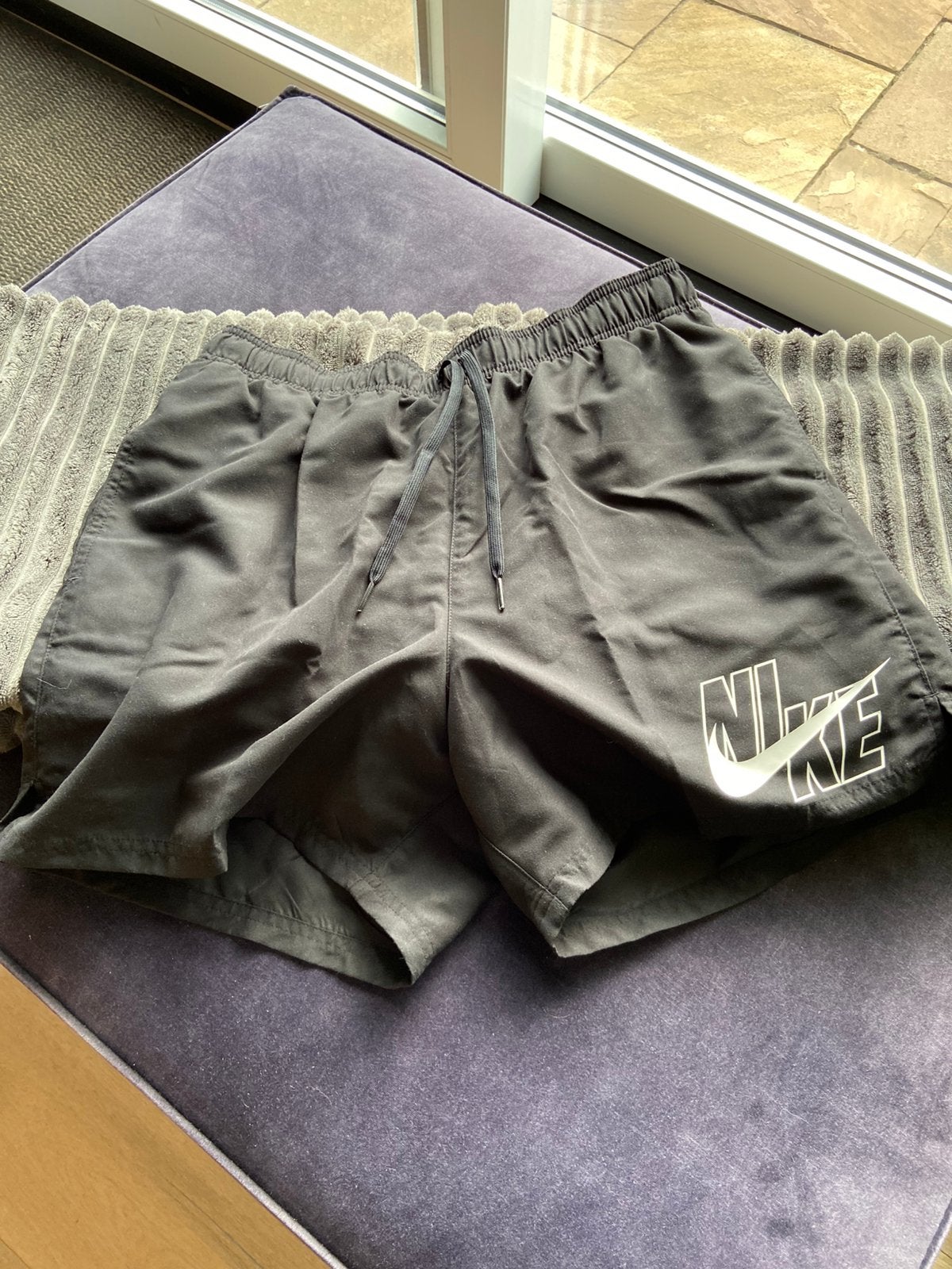 Nike zwemshort (M), Ophalen of Verzenden, Maat 48/50 (M), Zwart, Zwemshort