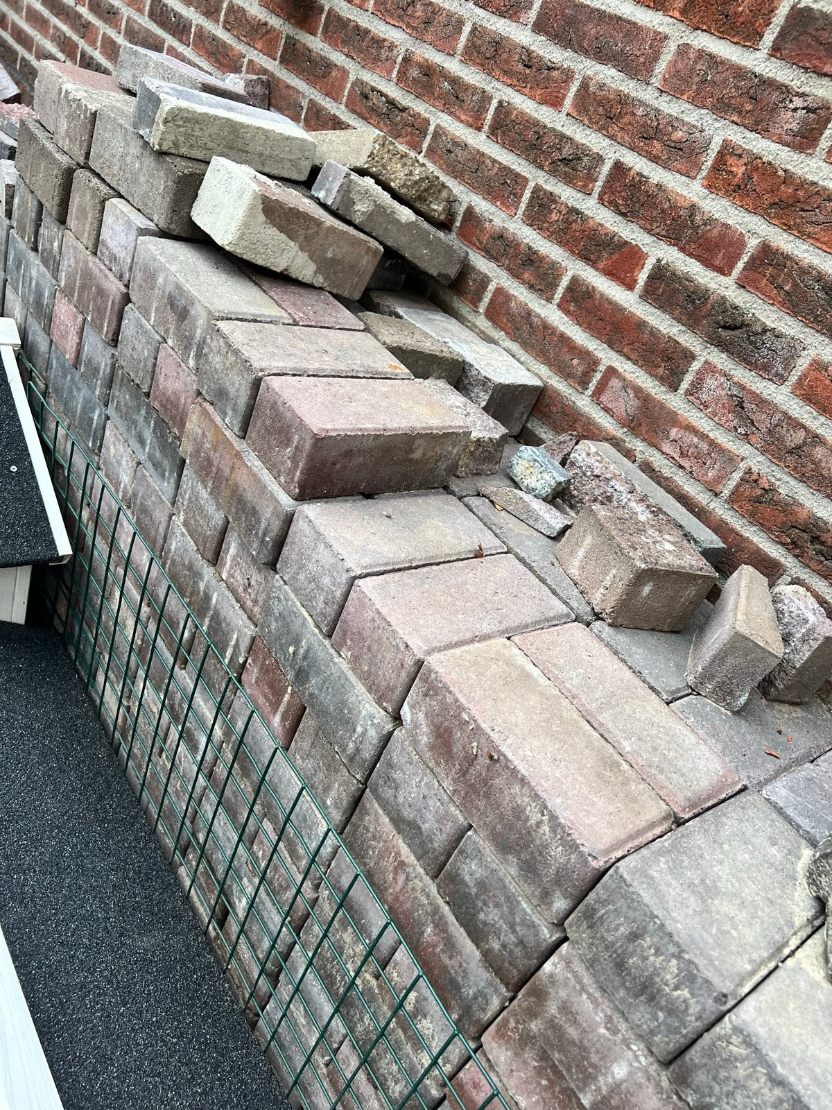 Gebruikte klinkers voor tuin of oprit, Ophalen, Gebruikt, Klinkers, 10 m² of meer