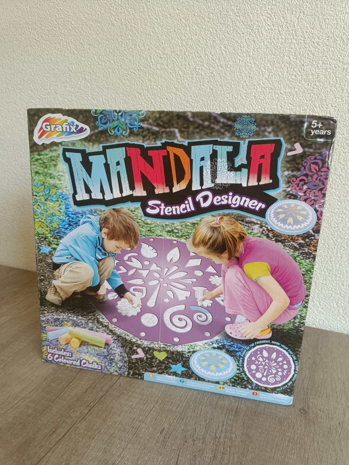 Grafix Mandala Stencil Designer - Creatief Knutselen, Ophalen of Verzenden, Nieuw, Knutselen