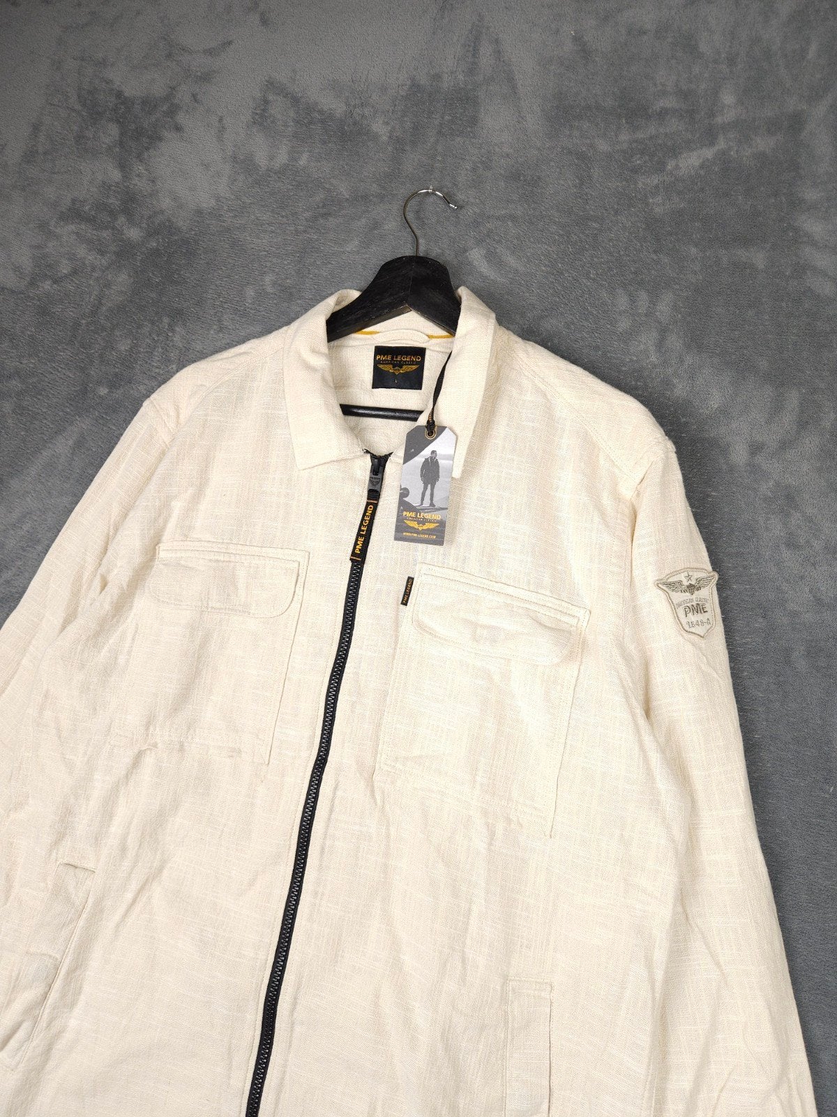 Pme Legend Vest Zomerjas L Beige Met Vlekje, Kleding | Heren, Jassen | Zomer, Maat 52/54 (L), Verzenden, ., Beige