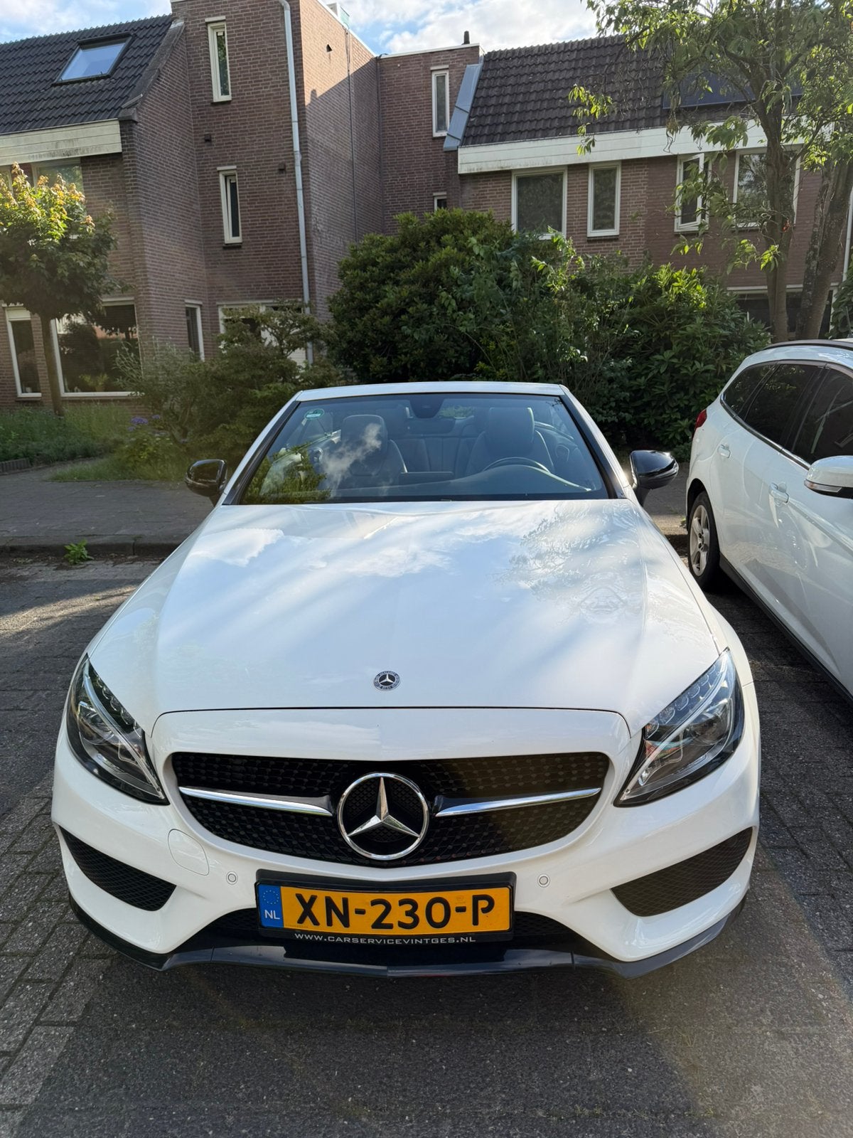 Last week!!Mercedes-Benz C-Klasse Cabrio180 Auto Night Ed., Auto's, Mercedes-Benz, 15 km/l, 1800 kg, Zwart, Cabriolet