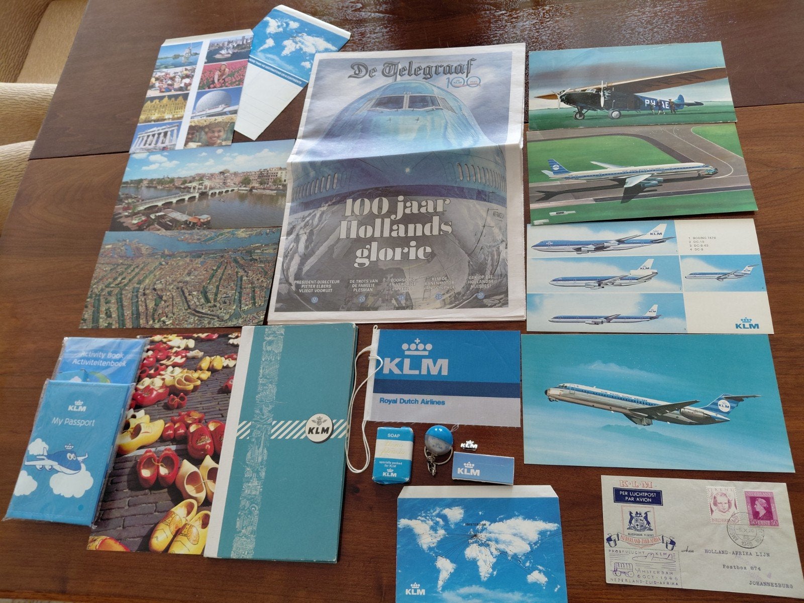 Leuke KLM items,vintage  uit de vorige eeuw,Inclvz 15euro, Ophalen of Verzenden, Gebruikt, Overige typen