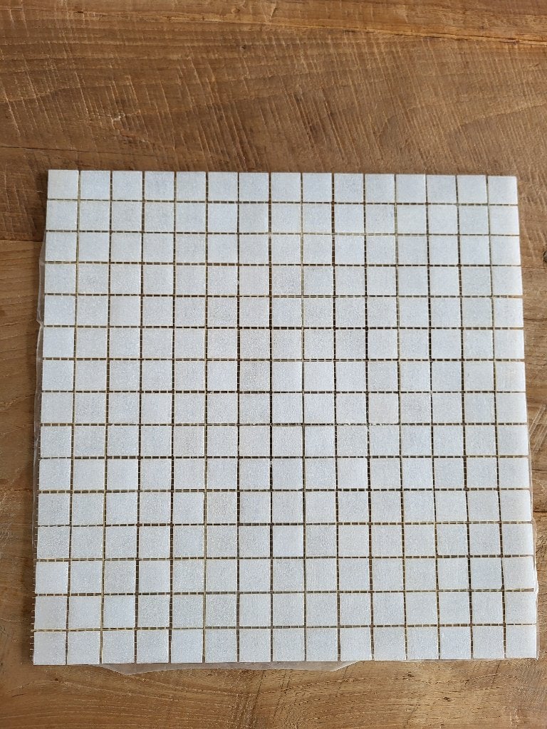 mozaiek tegel wit/parelmoer 32x32 cm (3,07m2), Ophalen, Nieuw, 20 tot 40 cm, Minder dan 5 m²
