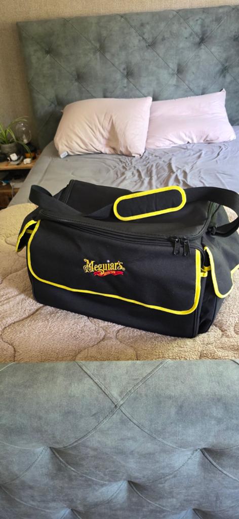 Meguiar's Detailing Tas - Zwart/Geel, Ophalen of Verzenden, Gebruikt