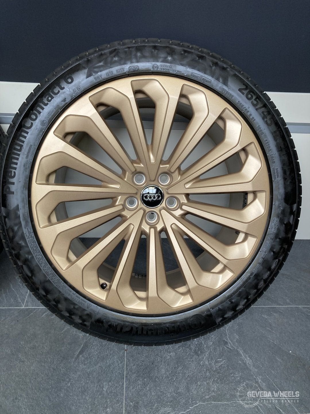 21” originele Audi Etron velgen + banden 5x112 4KE601025G, Gebruikt, -, 265 mm, -