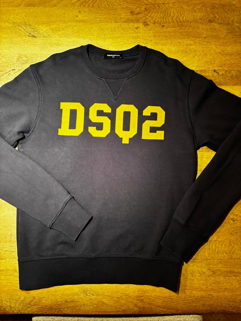 Dsquared2 trui 14-16 jr, blauw, super net, Ophalen of Verzenden, Zo goed als nieuw, Jongen, Trui of Vest