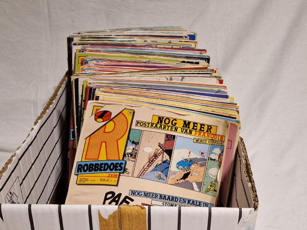 Partij Robbedoes magazines, Ophalen, Gelezen, Stripboeken