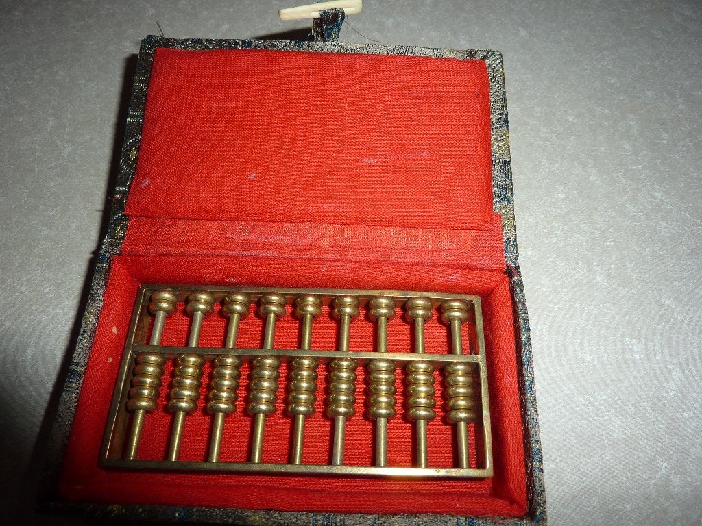 vintage chinees telraampje, Ophalen of Verzenden, Zo goed als nieuw