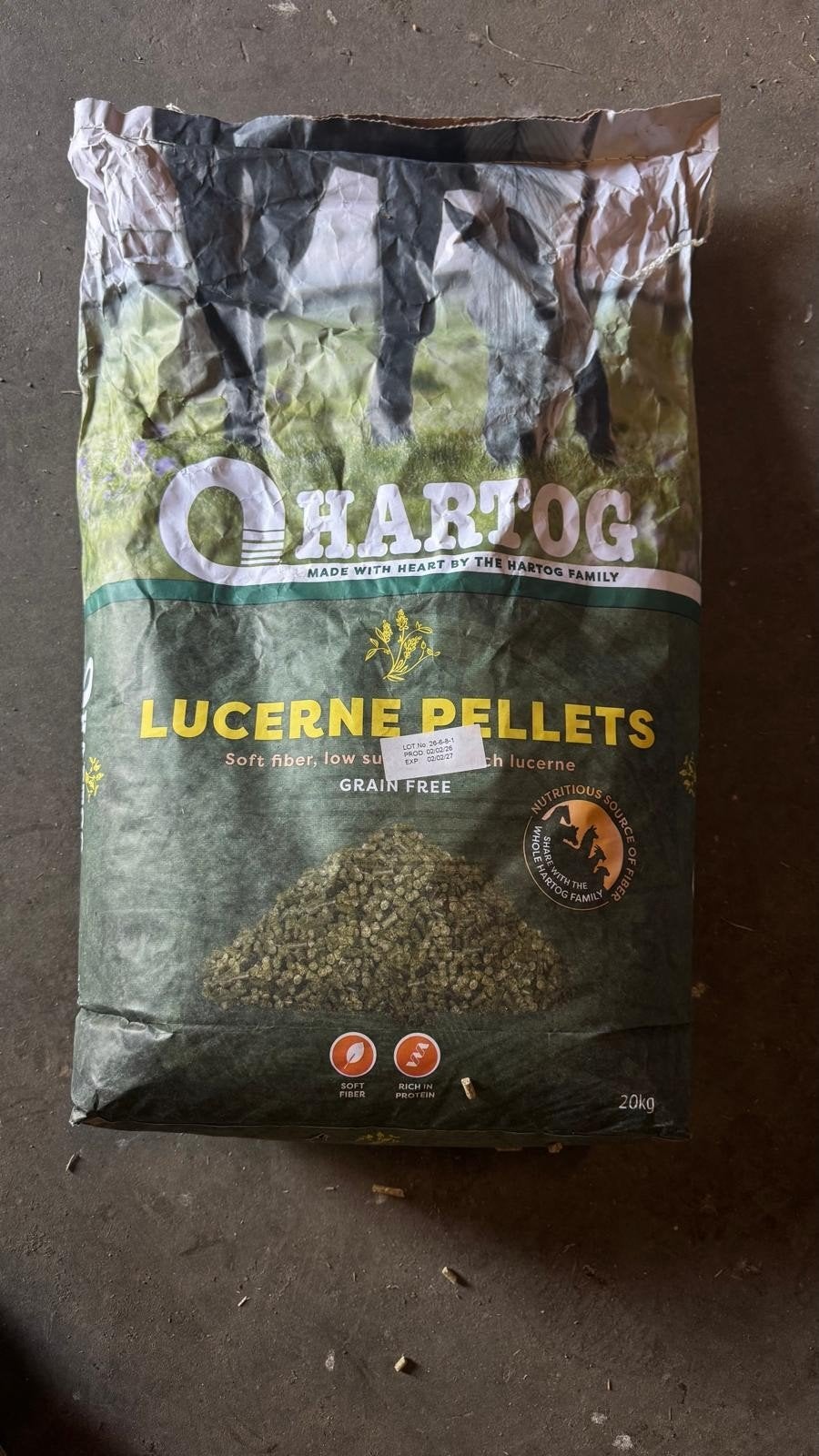 Den Hartog - Lucerne Pellets
20kg - houdbaarhei, Ophalen, Nieuw