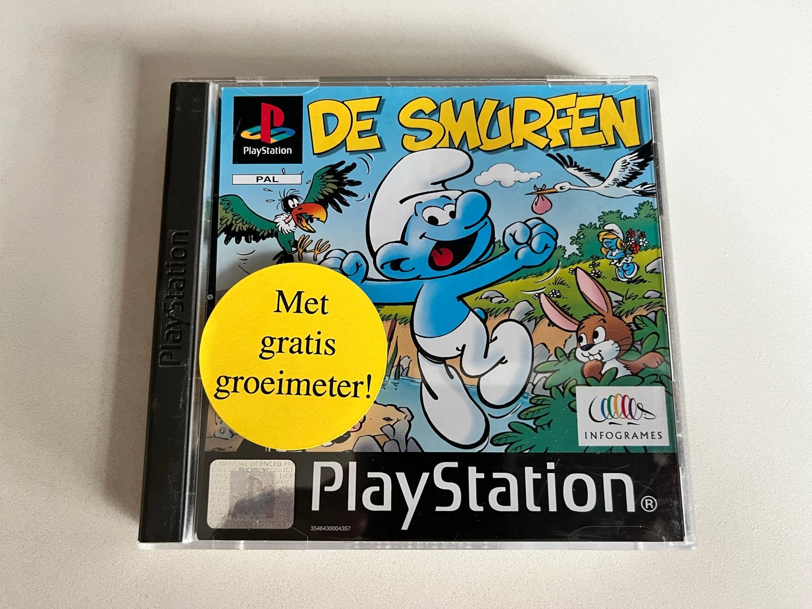 De Smurfen - PlayStation 1 (PS1) -, 1 speler, P, Ophalen of Verzenden, Vanaf 3 jaar