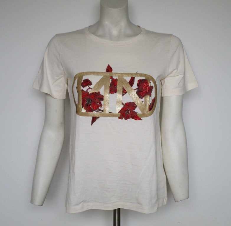 Nr.227: T-shirt Top van Nenette Milano maat s in zeer goede, Overige kleuren, Ophalen of Verzenden, Korte mouw, Maat 36 (S)
