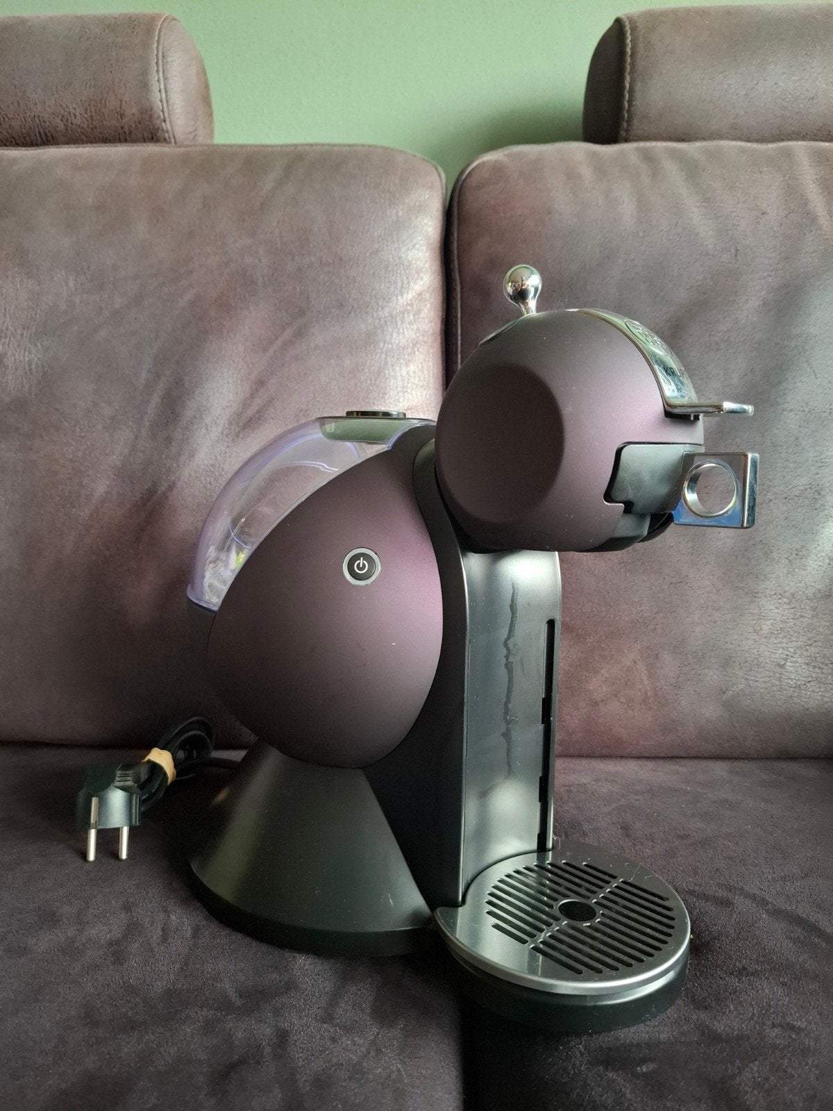 Z.g.a.n. Krups Dolce Gusto KP2107 mat paars Limited Edition!, Espresso apparaat, Ophalen of Verzenden, Zo goed als nieuw, 1 kopje