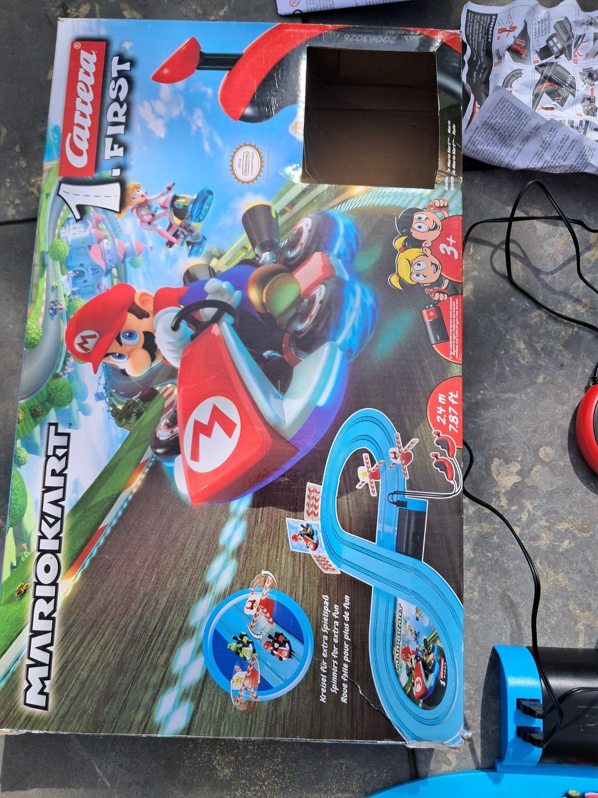 Mario en Yoshi elektrische kartbaan - Carrera First, Ophalen of Verzenden