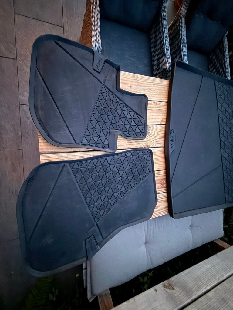Rubber automatten voorzijde, BMW 2 Serie, X1 Hybrid, Auto diversen, Automatten, Ophalen of Verzenden, Gebruikt