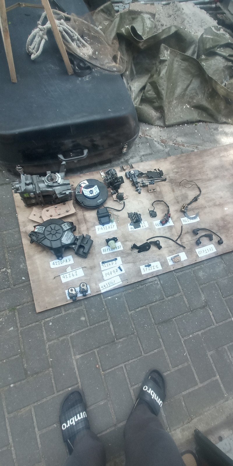 Onderdelen 8pk Mercury / Mariner 2 Takt 1996, Ophalen of Verzenden, Gebruikt, Motor en Techniek, Zeilboot of Motorboot