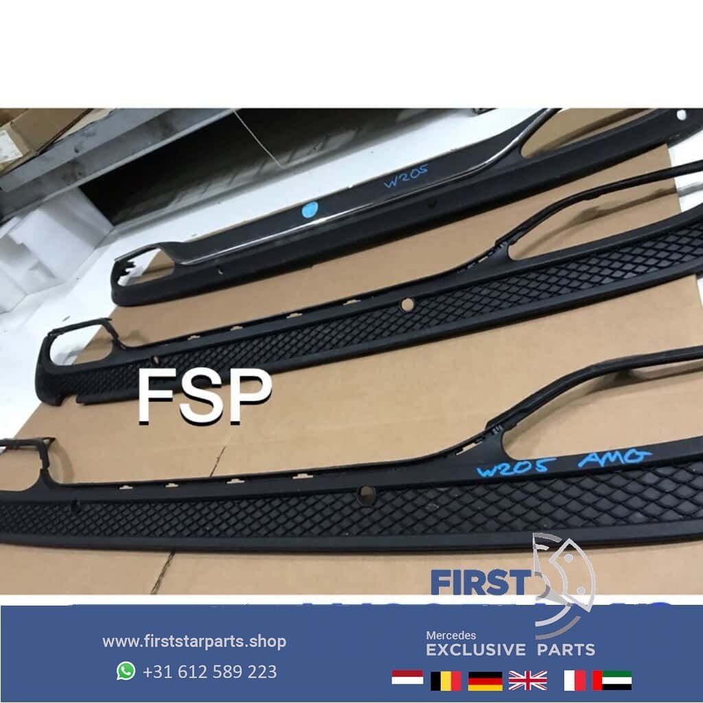 W205 AMG line diffuser Mercedes C Klasse 2014-2019 achter sp, Gebruikt, -, Ophalen of Verzenden, -