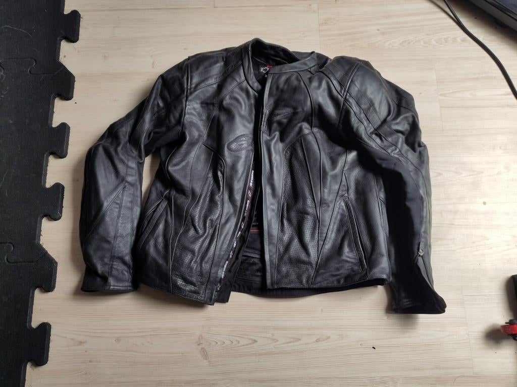 Alpinestars Stunt Leren Motorjas - Maat 56, Motoren, Kleding | Motorkleding, Ophalen, Heren, Jas | leer, Alpinestars