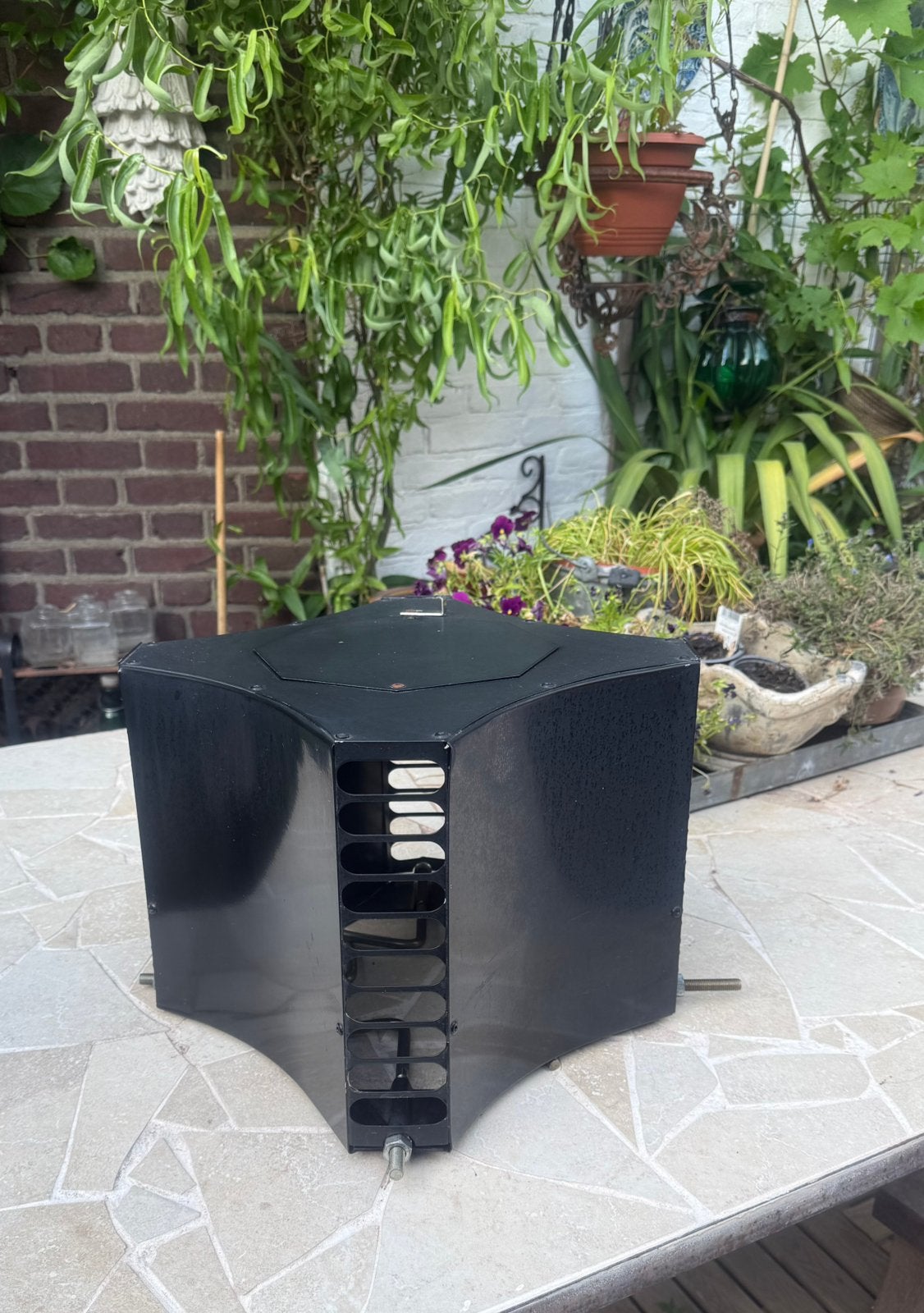 FIREMASTER Luxe schoorsteen kap. Zwart Trekkap zgan, Ophalen of Verzenden, Zo goed als nieuw