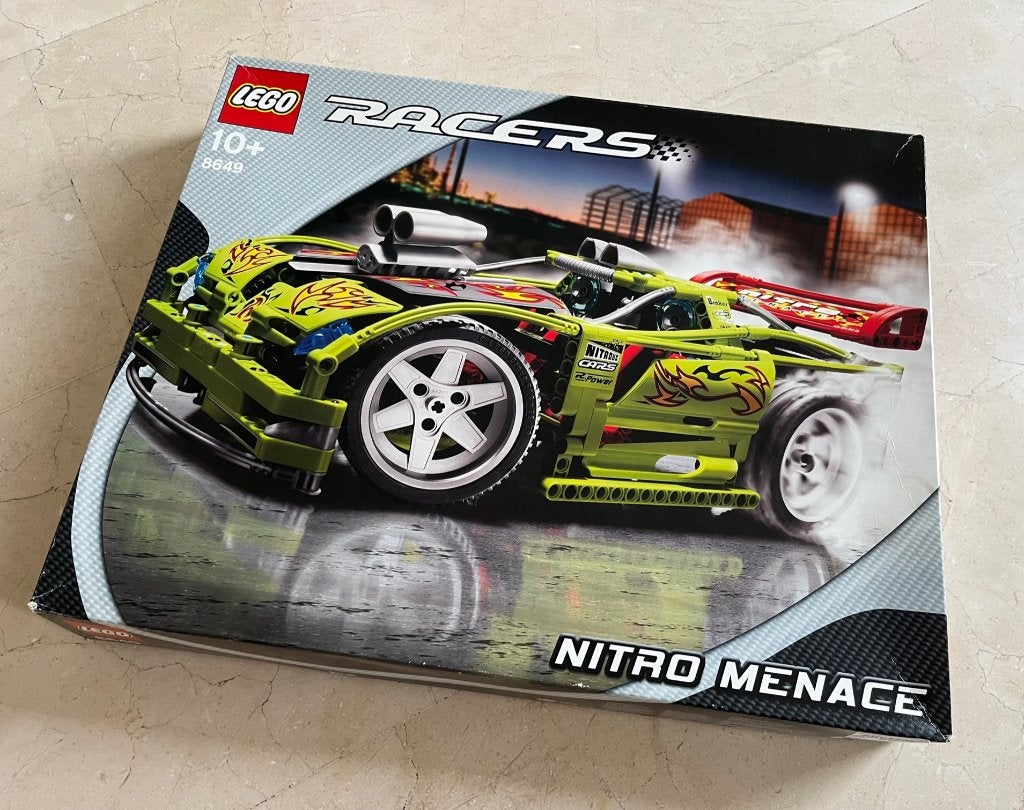 Lego Technic Racers 8649 - Nitro Menace, Compleet, Lego, Ophalen of Verzenden, Zo goed als nieuw