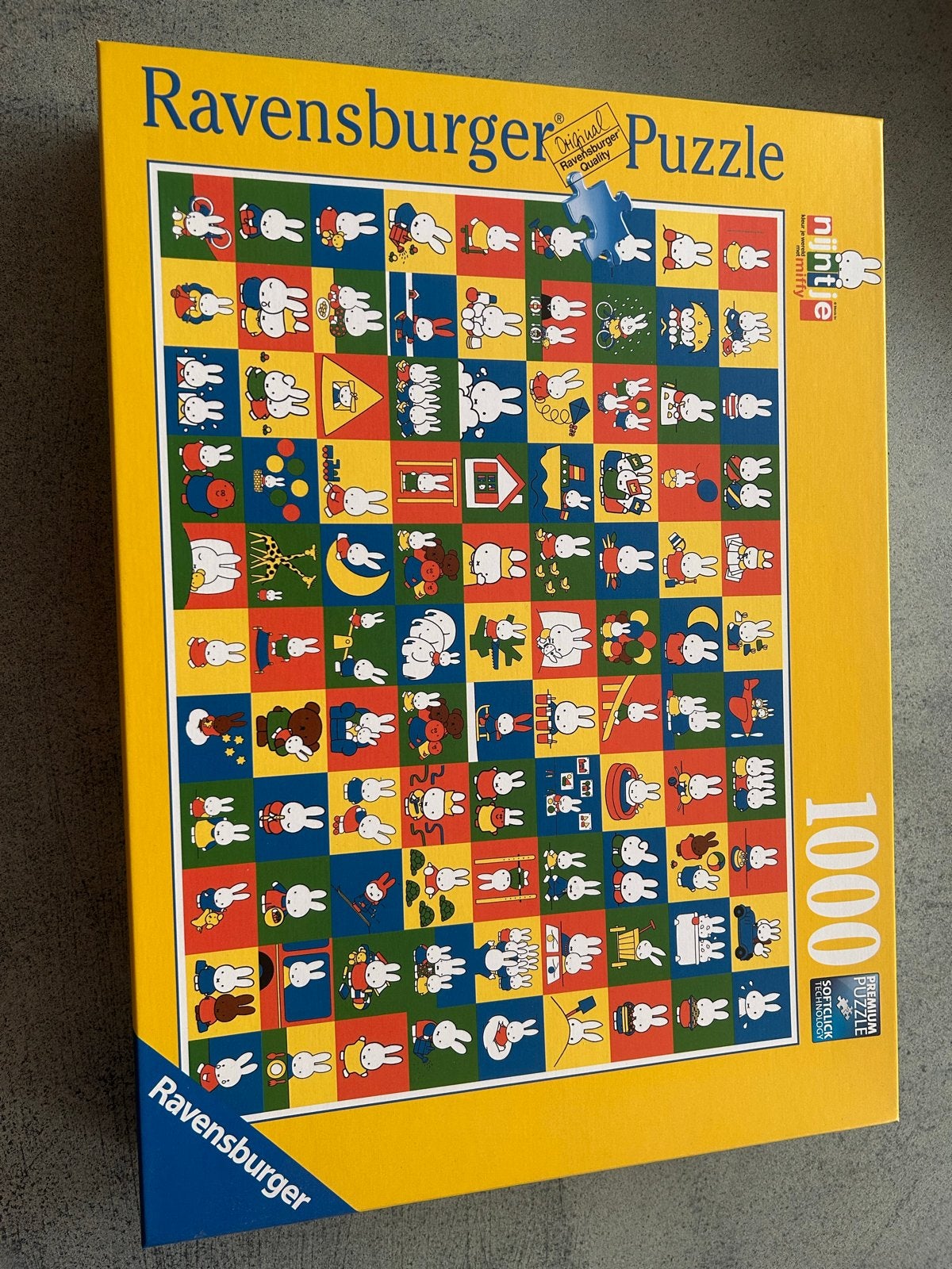 Ravensburger Nijntje Puzzel 1000 stukjes, Ophalen of Verzenden, Meer dan 50 stukjes, Zo goed als nieuw, 6 jaar of ouder