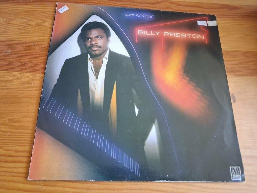 Billy Preston - Late At Night, Cd's en Dvd's, Vinyl | R&B en Soul, LP, Gebruikt, Ophalen of Verzenden, 12 inch