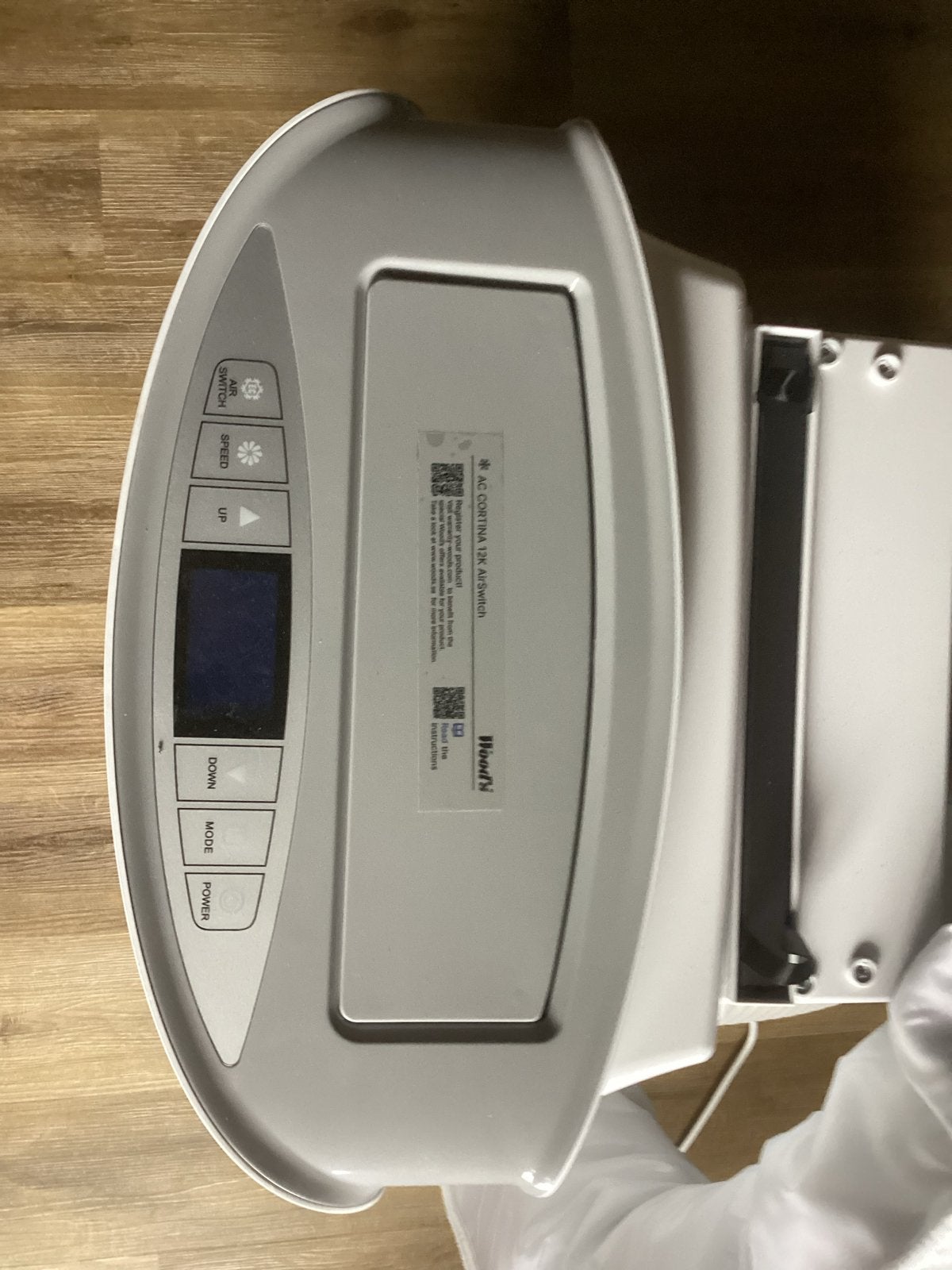 Wood's Mobiele Airco - Koelen en Ontvochtigen, Ophalen, Minder dan 60 m³, 3 snelheden of meer, Zo goed als nieuw