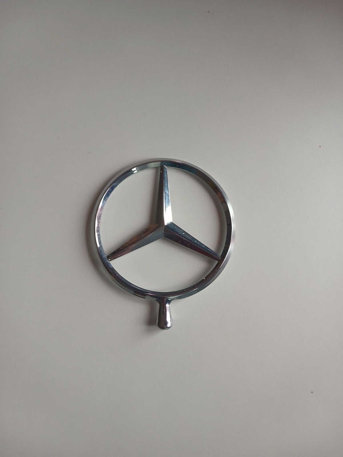 Mercedes-Benz Ster Logo Embleem, Ophalen of Verzenden, Gebruikt, Mercedes-Benz