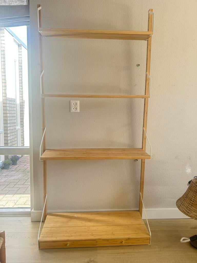 Ikea Svalnas wandkast/bureau, Huis en Inrichting, Kasten | Wandmeubels, Ophalen, Zo goed als nieuw, Minder dan 150 cm, Minder dan 100 cm