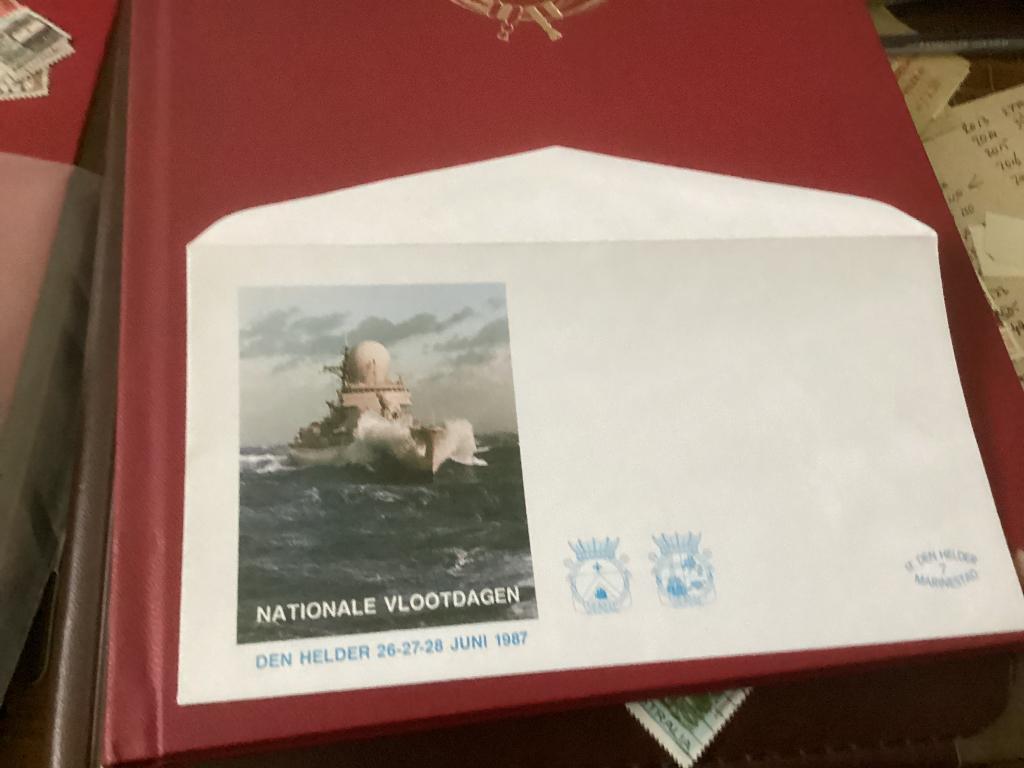 No1814 Veldpost St Den Helder Nr7 blanco Nederland jaargange, Ophalen, Onbeschreven, Nederland