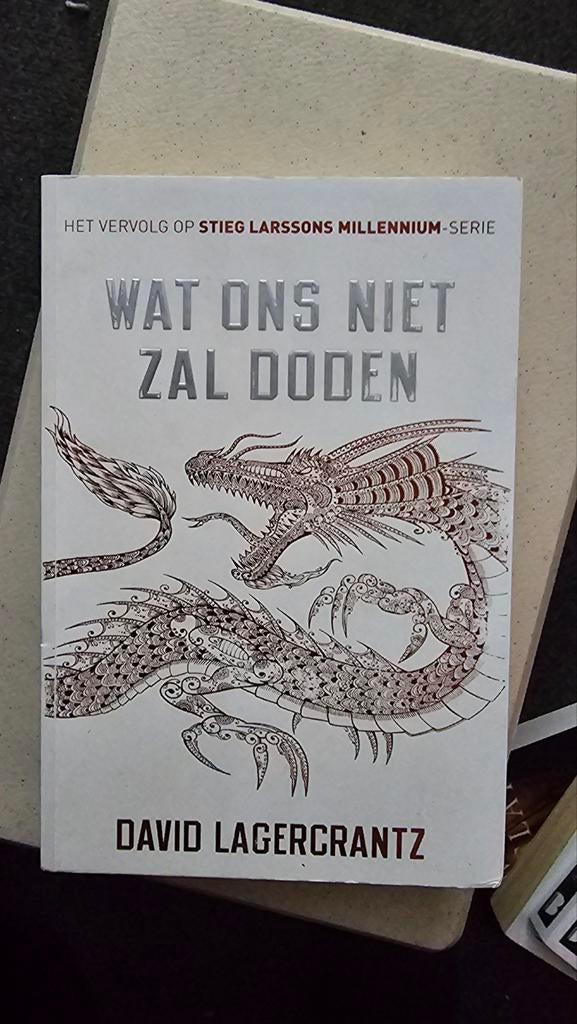 David Lagercrantz - Wat ons niet zal doden, Boeken, Thrillers, Zo goed als nieuw, Ophalen of Verzenden