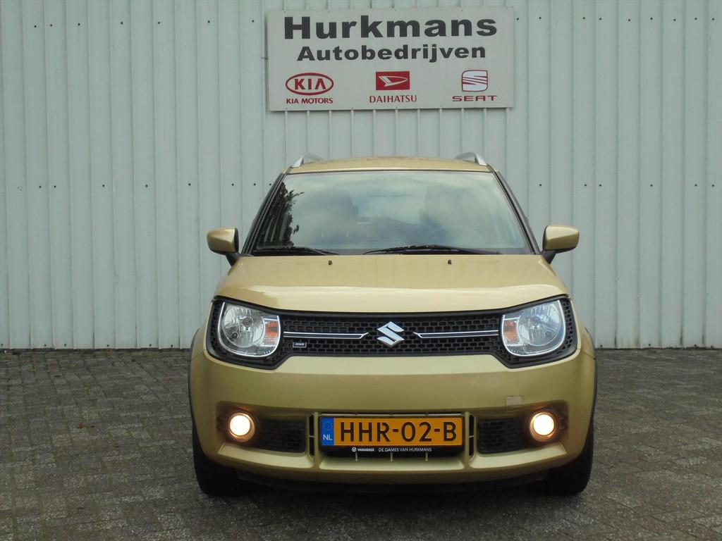 Suzuki Ignis 1.2 DUALJET 90PK INTRO EDITION TREKHAAK, Auto's, Stof, 4 cilinders, Bruin, Bedrijf