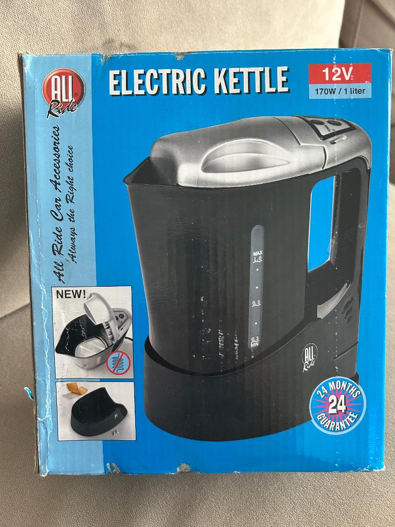 Waterkoker voor de auto, Witgoed en Apparatuur, Waterkokers, 1 tot 2 liter, Ophalen of Verzenden, Nieuw