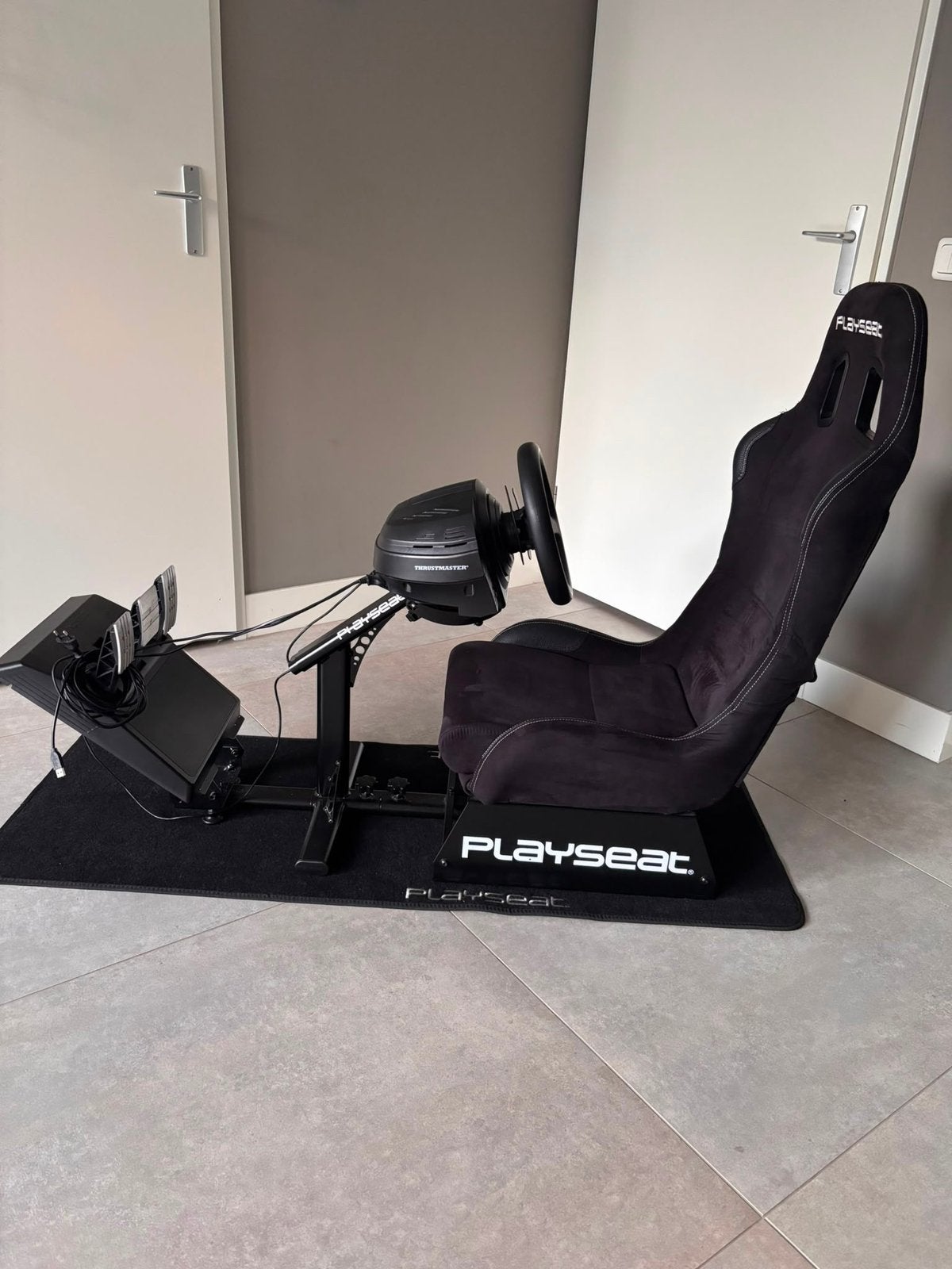 Playseat Evolution + Thrustmaster T300 RS GT, Spelcomputers en Games, Ophalen, Gebruikt, Playseat of Racestoel, PlayStation 3
