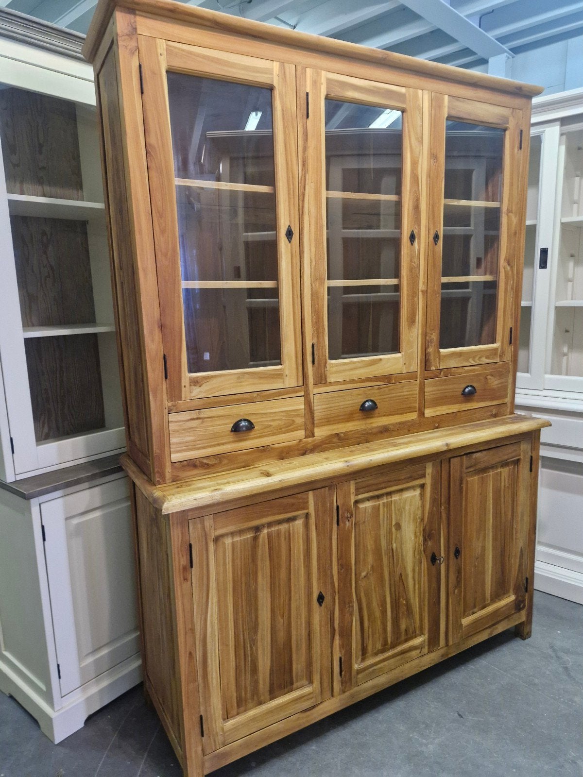 Mooie houten buffetkast., Ophalen, Gebruikt, -, 200 cm of meer