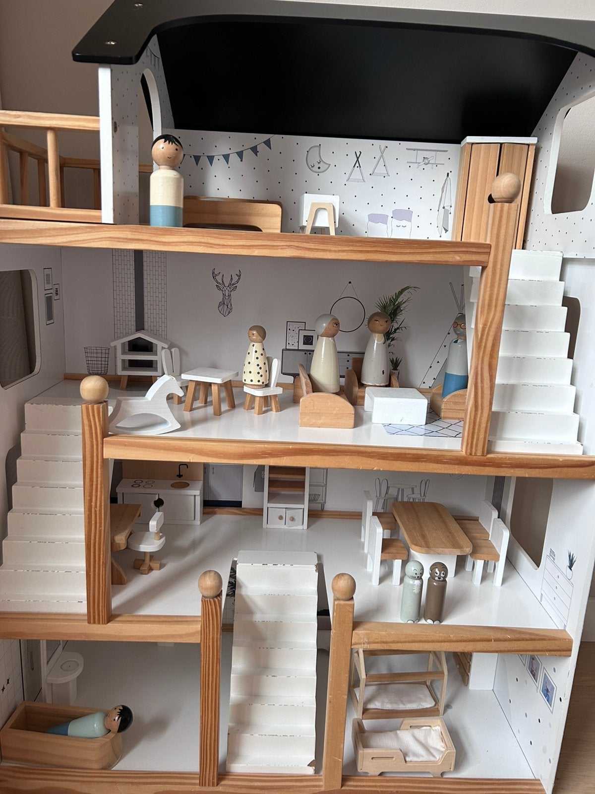 Poppenhuis Petit Amelie, Verzamelen, Ophalen, Zo goed als nieuw, Poppenhuis